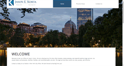 Desktop Screenshot of kortalaw.com